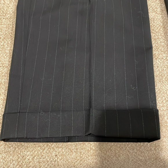 Ralph Lauren - Dillards Men 3-piece Suit Navy Pinstripe J-40R/V-Med/Pants 30-31W - Picture 14 of 16